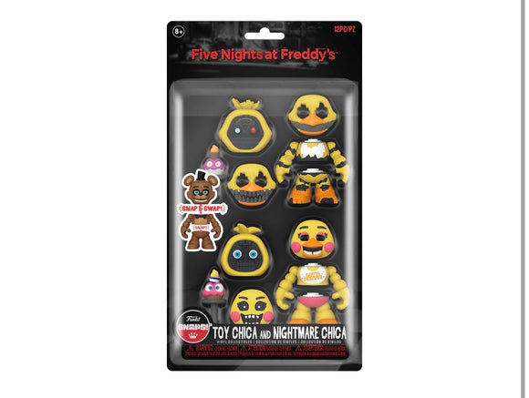 FNAF Snap: Nightmare Chica & Toy Chica 2pk