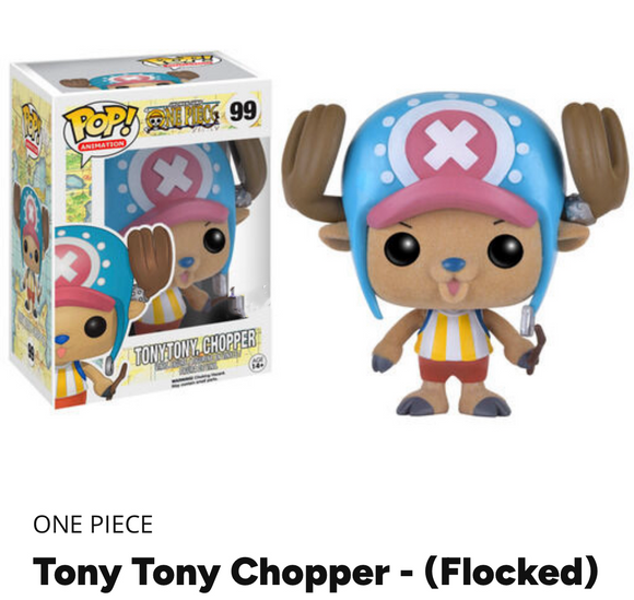 One Piece: Chopper (Flocked)(no sticker)