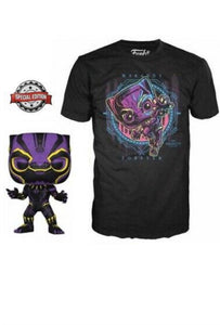 Black panther - black light w/T-shirt