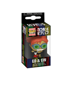 Pop Keychain: Cowboybebop- EdwardOnScooter w/Ein