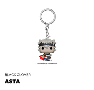 Pop Keychain: BLack Clover : Asta