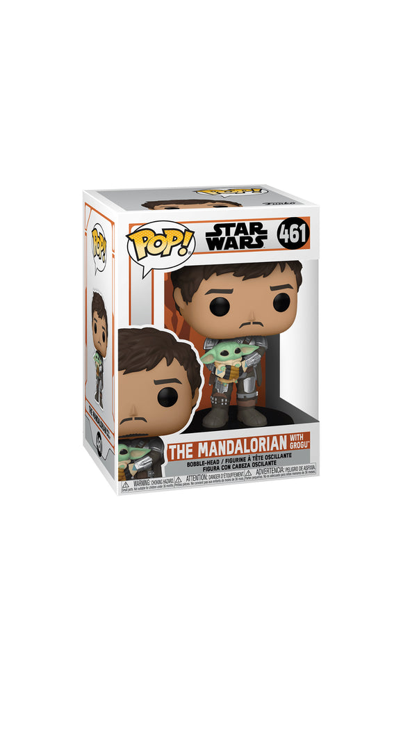 Funko Pop ! The Mandalorian w/ Grogu