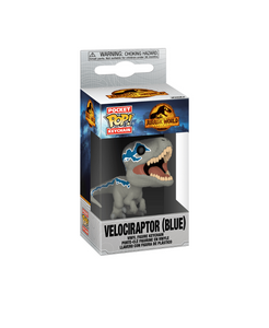 Keychain: Jurassic World: Velociraptor (Blue)